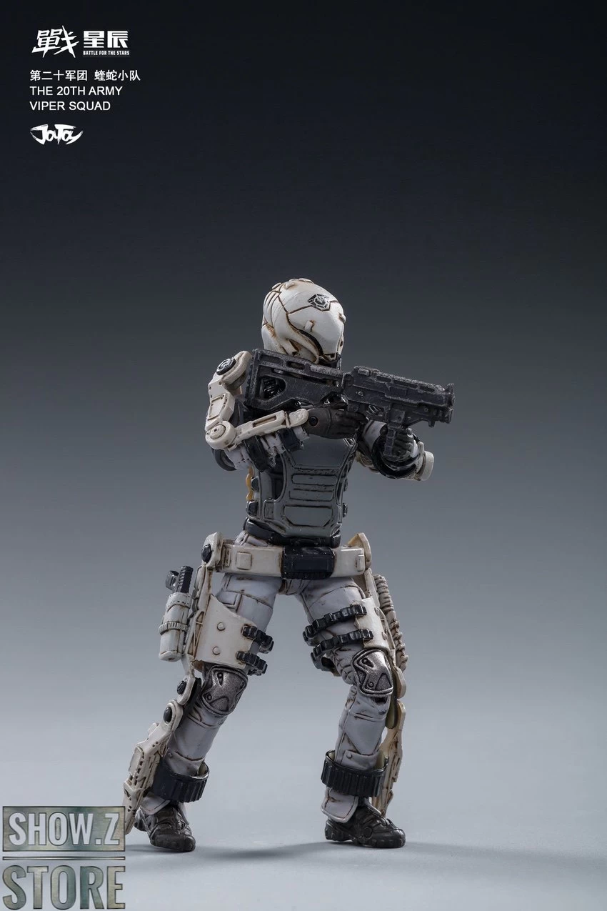 JoyToy Source 1/18 War Stars Free Truism 22nd Legion White Viper Squad & Betty Set Of 4 - Image 4