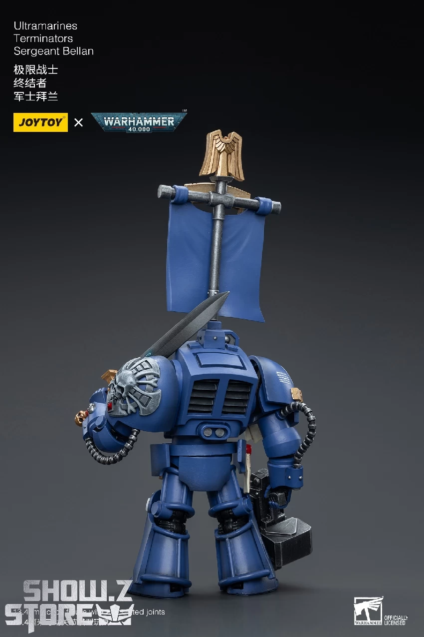 JoyToy Source 1/18 Warhammer 40K Ultramarines Terminators Sergeant Bellan - Image 3