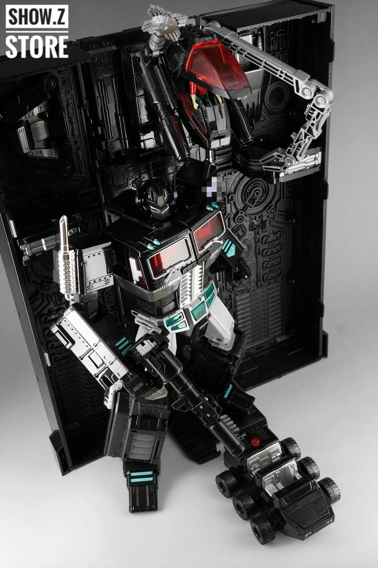 4th Party MP-10B Optimus Prime Black Version Figure & TrailerĀ - Image 15