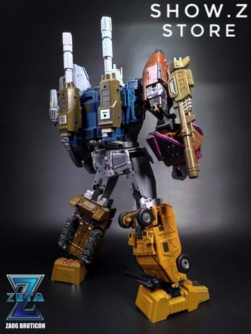 Zeta Toys ZA-06 Bruticus Full Set Of 6 - Image 15