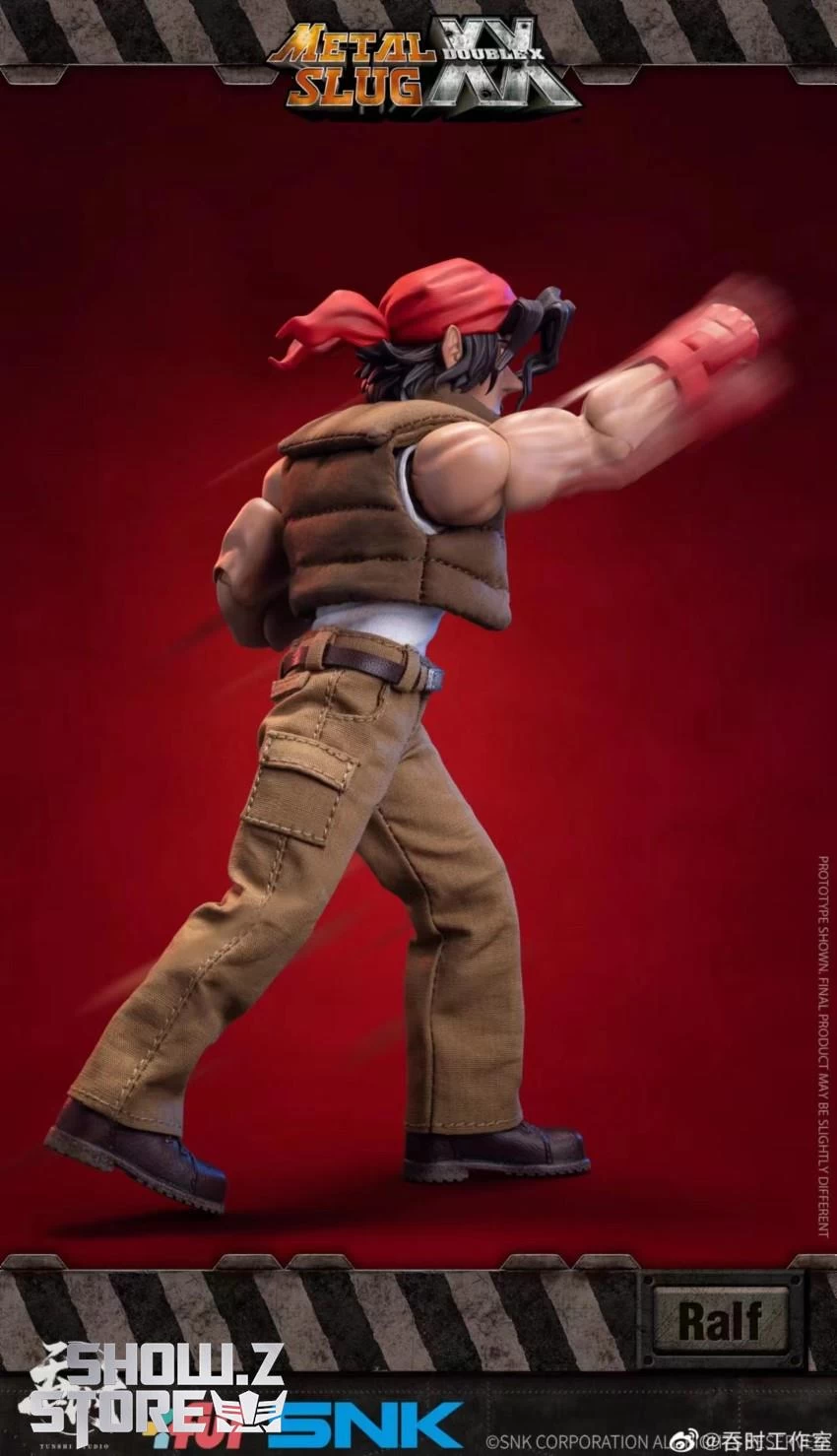 Tunshi Studio 1/12 SNK Licensed Metal Slug 3 Ralf - Image 10