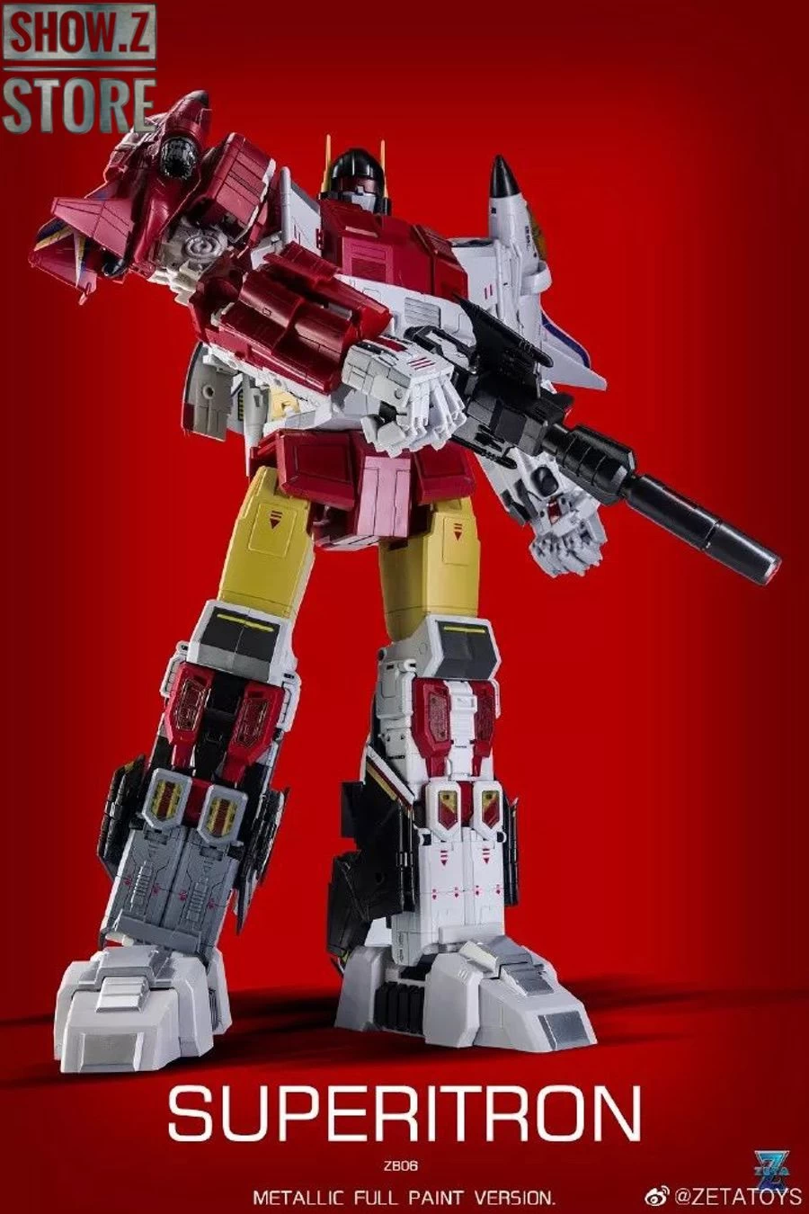 Zeta Toys ZB-06 Superitron Superion Metallic Full Paint Version Set Of 6 - Image 7