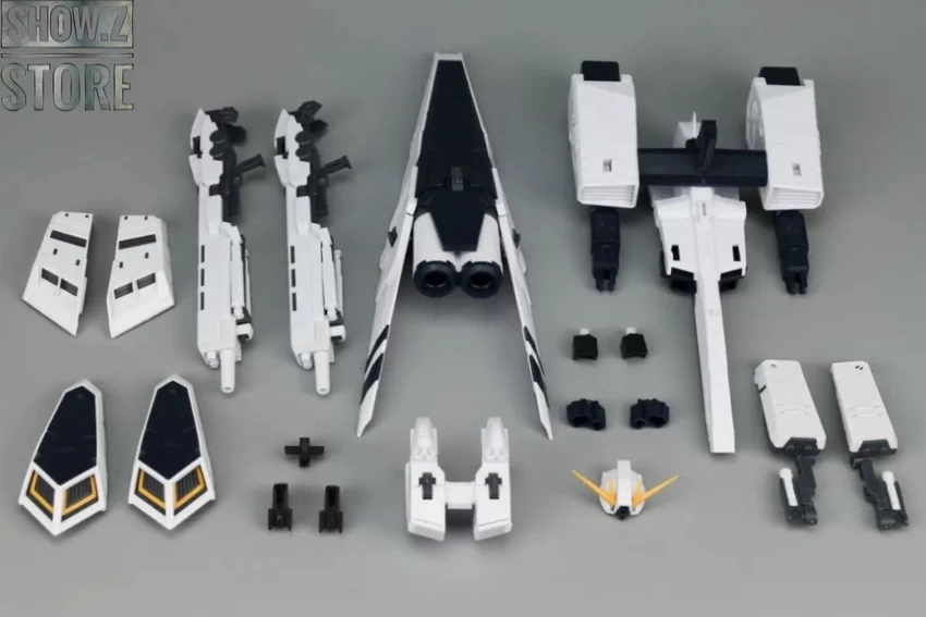 Effects Wings 1/144 FA-93HWS Nu Gundam Heavy Weapons System Type Model Kit - Image 2