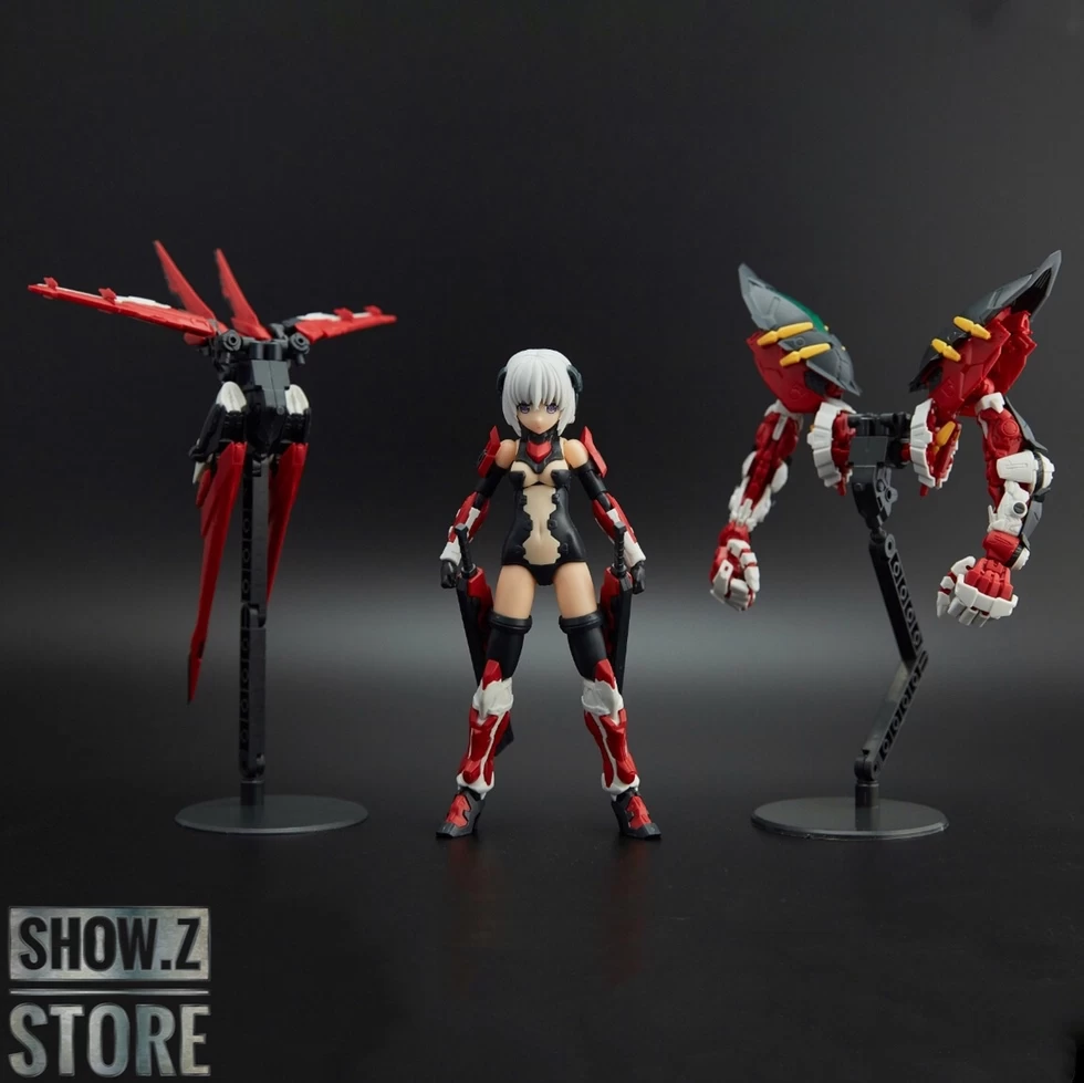 Future Model Weapon Girl-01 1/144 RG MBF-P02 Astray Red Frame & Powered Red & Flight Unit - Image 2