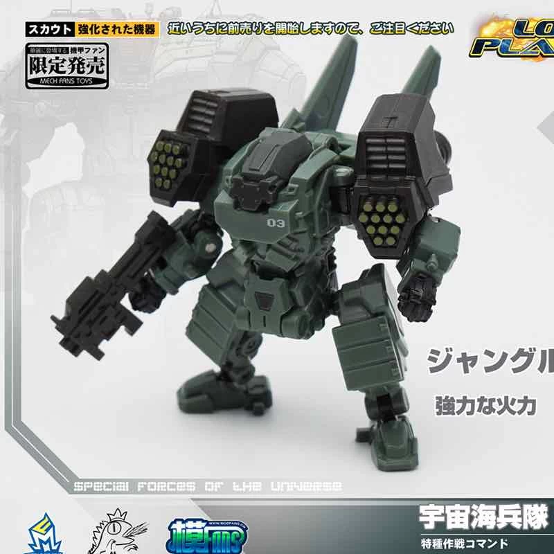 MechFansToys Lost Planet Powered-suit MS04 Tiger& MS06 Snake Diaclone - Image 5