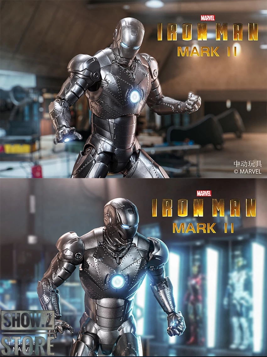 ZT Toys Marvel Licensed 1/10 Iron Man Mark 2 W/ LED - Image 6