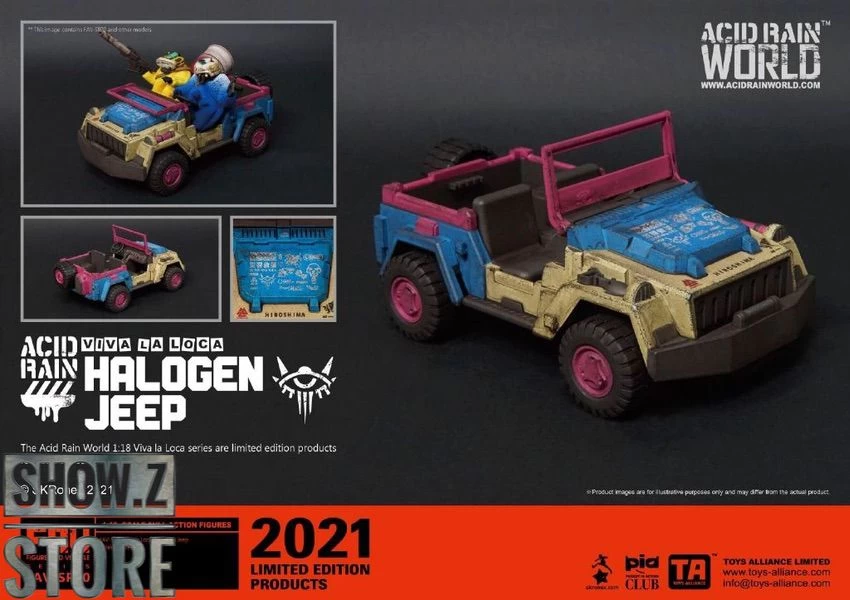 Toys Alliance Acid Rain 1/18 FAV-SP20 Viva La Loca Halogen Jeep - Image 3