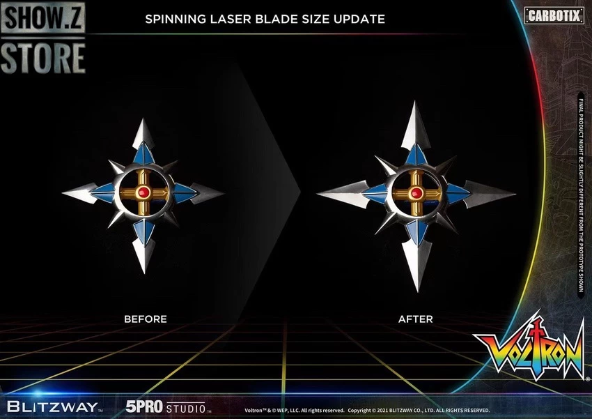 Blitzway X 5PRO Studio Voltron Beast King Golion - Image 3