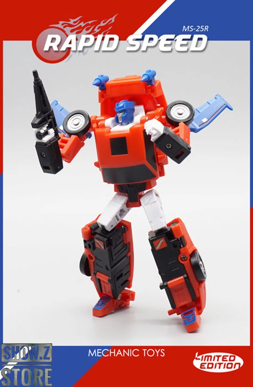 MechFansToys Mech Soul MS-25R Rapid Speed Road Rage Limited Edition - Image 12