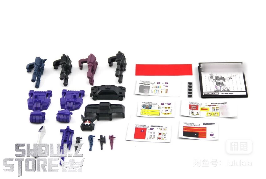4th Party Transformers G1 Menasor Combiner Set Of 5 - Image 4