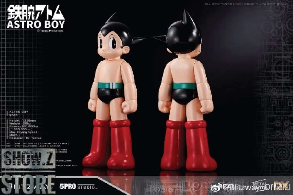 Blitzway BW-NS 50101 Astro Boy Anime Statue Deluxe Version - Image 12