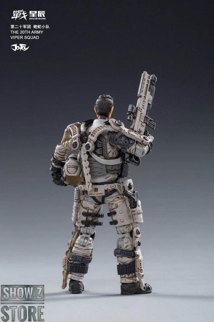 JoyToy Source 1/18 War Stars Free Truism 22nd Legion White Viper Squad & Betty Set Of 4 - Image 14