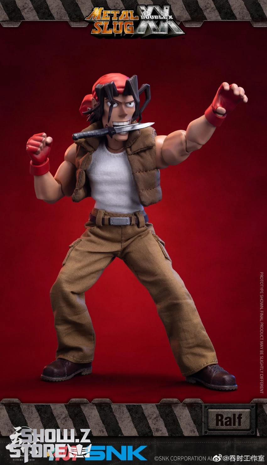 Tunshi Studio 1/12 SNK Licensed Metal Slug 3 Ralf - Image 4