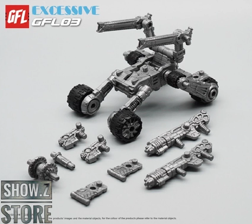 MechFansToys GFL03 & GFL03S Excessive Diaclone Series Power Suit Set Of 2 - Image 3