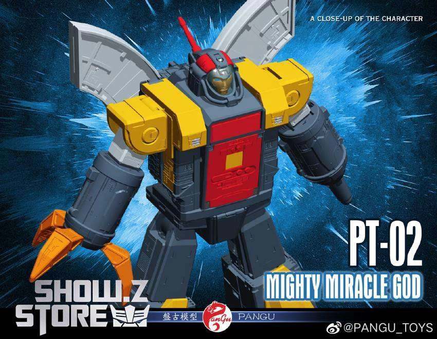 Pangu Toys PT-02 Mighty Miracle God Omega Supreme W/ LED - Image 17