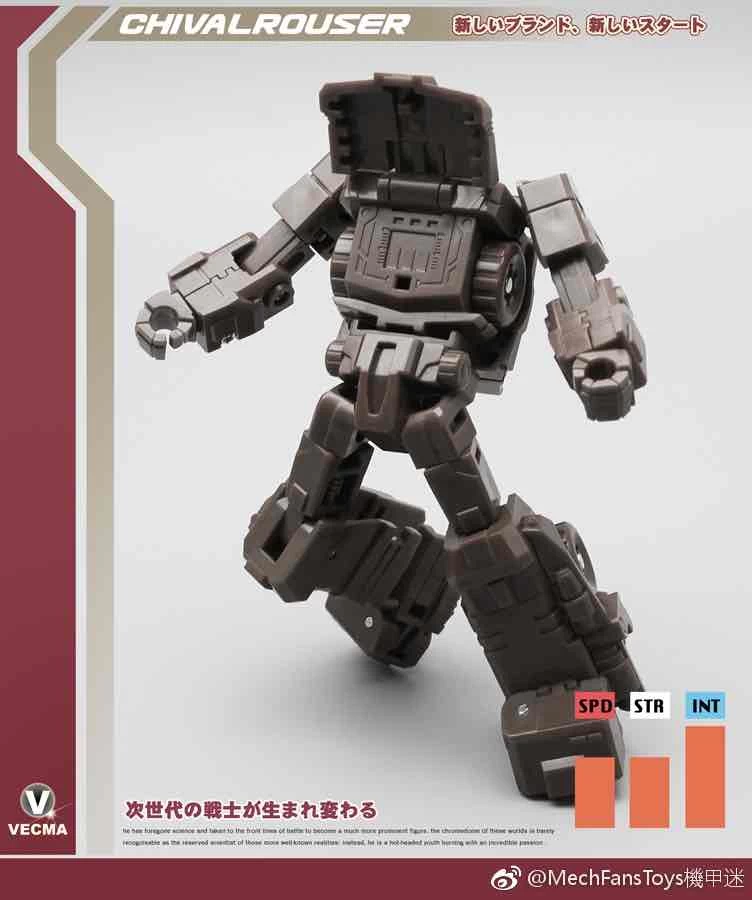 MechFansToys Vecma Toys VS-01 Chivalrouser G1 Chromedome - Image 15
