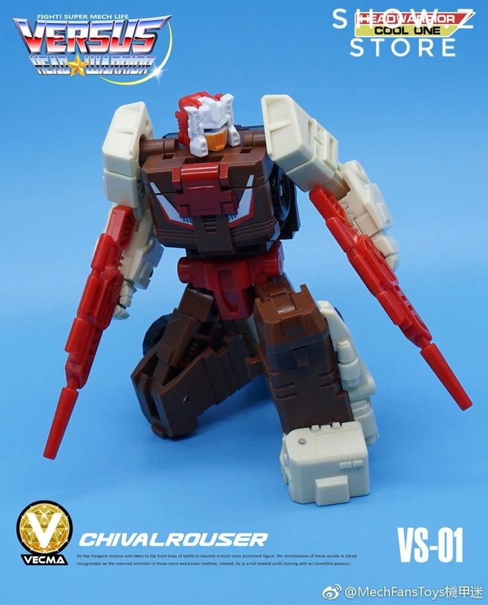 MechFansToys Vecma Toys VS-01 Chivalrouser G1 Chromedome - Image 10