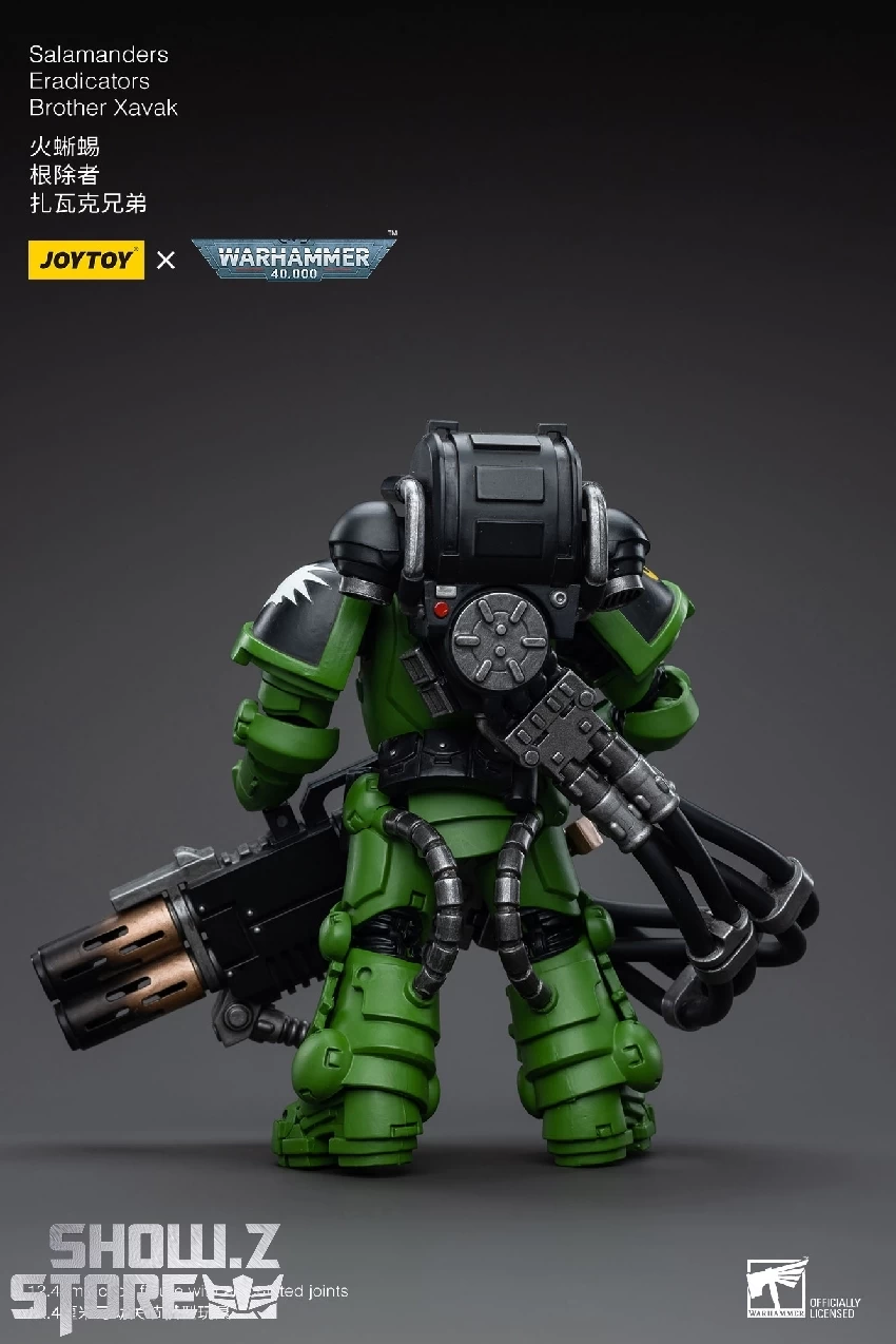 JoyToy Source 1/18 Warhammer 40K Salamanders Eradicators Brother Xavak - Image 3