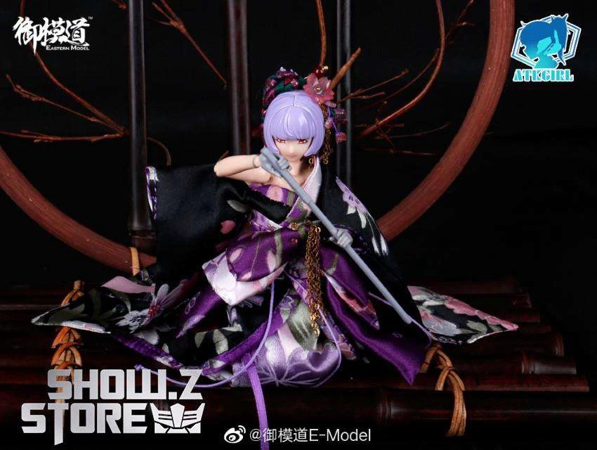 Eastern Model 1/12 ATK Girl Yorya’s Formal Wear Long-sleeved Kimono Set - Image 10