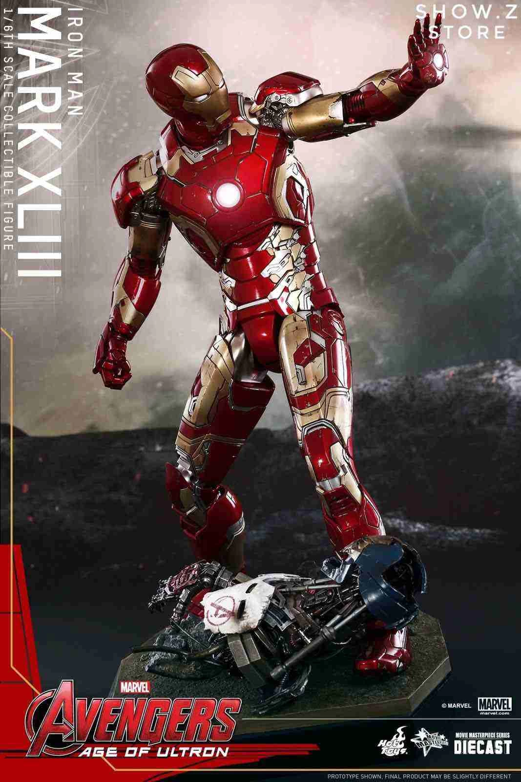 Hot Toys HT 1/6 Iron Man Mark XLIII MK43 MMS278D09 Avengers: Age Of Ultron Collectible Figure - Image 6