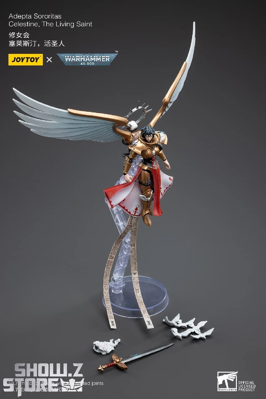 JoyToy Source 1/18 Warhammer 40K Adepta Sororitas Celestine The Living Saint - Image 7
