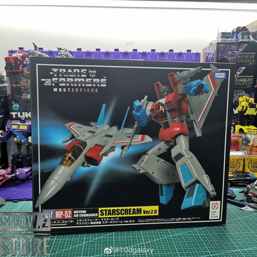 4th Party Masterpiece MP-52 Starscream Version 2.0 W/o Extra LED Headsculpt - Image 9