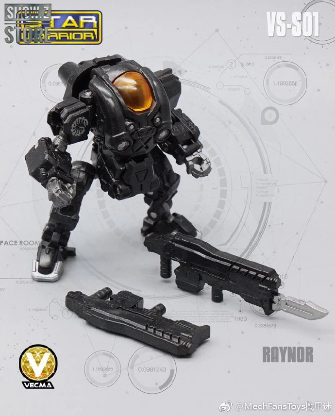 MechFansToys Vecma Toys VS-S01 Combat Squad Soldier & Raynor Set Of 2 - Image 3