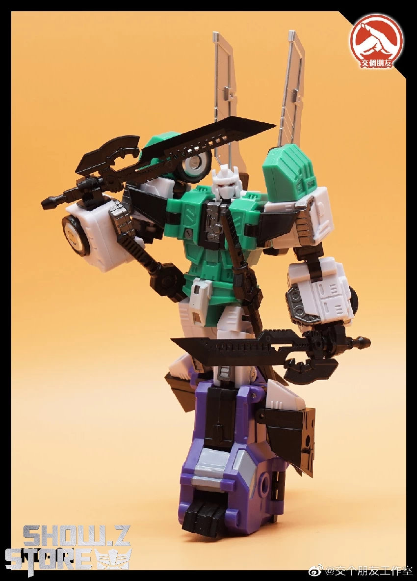 Make Friends Studio KD-01 Six-faced Mechanical Beast Sixshot - Image 15