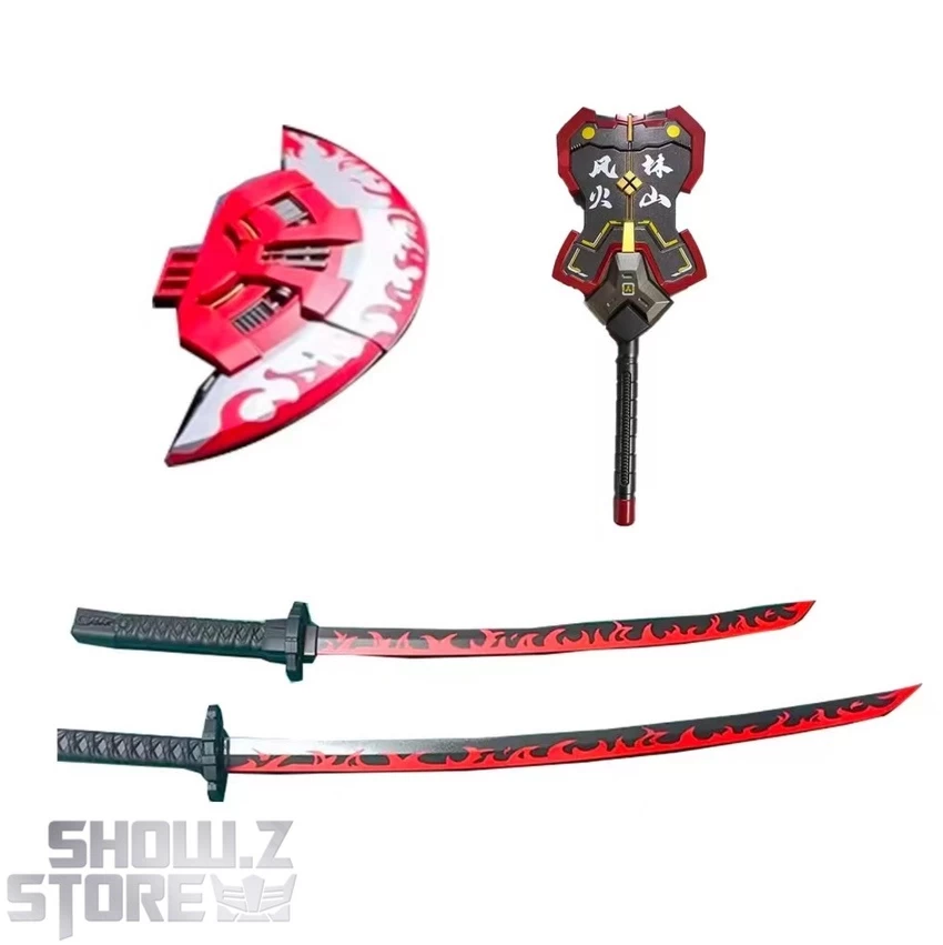 4th Party Upgrade Kits For 1/72 MCT-J02 Takeda Shingen Flame Version