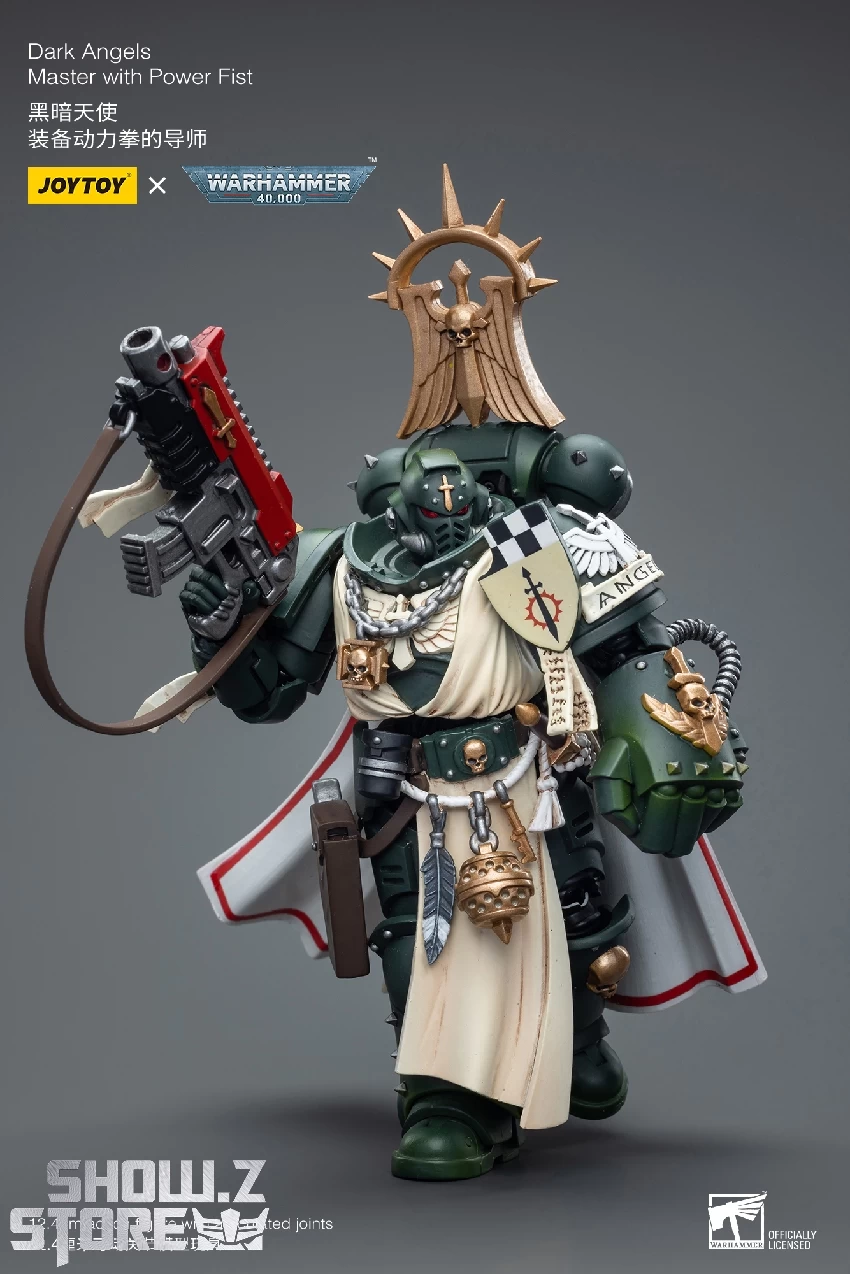 JoyToy Source 1/18 Warhammer 40K Dark Angels Master With Power Fist - Image 6
