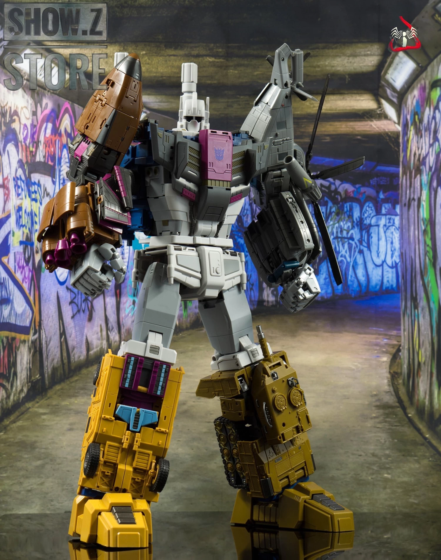 Zeta Toys ZA-06 Bruticus Full Set Of 6 - Image 5