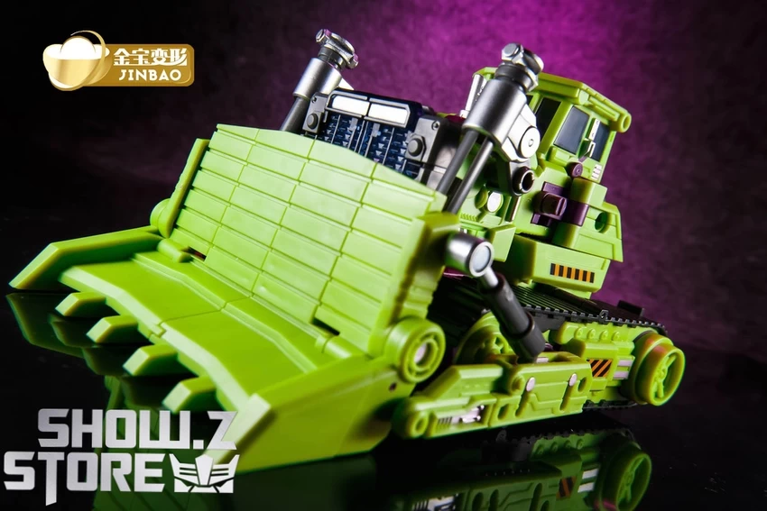 Jinbao DF03 Builder.D Devastator Green Version Set Of 6 Oversized Version - Image 9