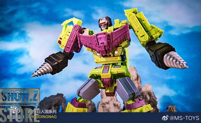 Magic Square MS-B41 Excavator Scavenger & MS-B42 Bulldozer Bonecrusher Set Of 2 - Image 8