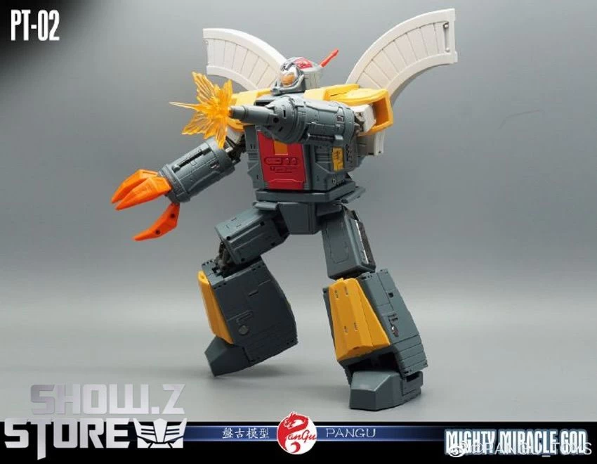 Pangu Toys PT-02 Mighty Miracle God Omega Supreme W/ LED - Image 11