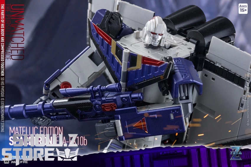 Zeta Toys EX-10B Spacetron Astrotrain Metallic Version - Image 3
