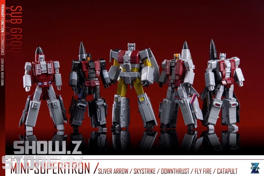 Zeta Toys ZC-06 Mini Superitron Superion Metallic Edition - Image 9