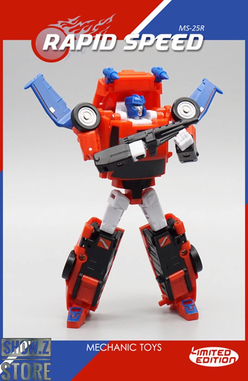 MechFansToys Mech Soul MS-25R Rapid Speed Road Rage Limited Edition - Image 11
