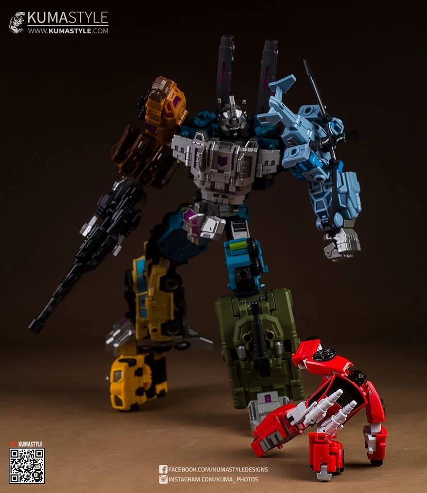 Iron Factory IF-EX22 EX24 War Giant Bruticus Full Set - Image 6