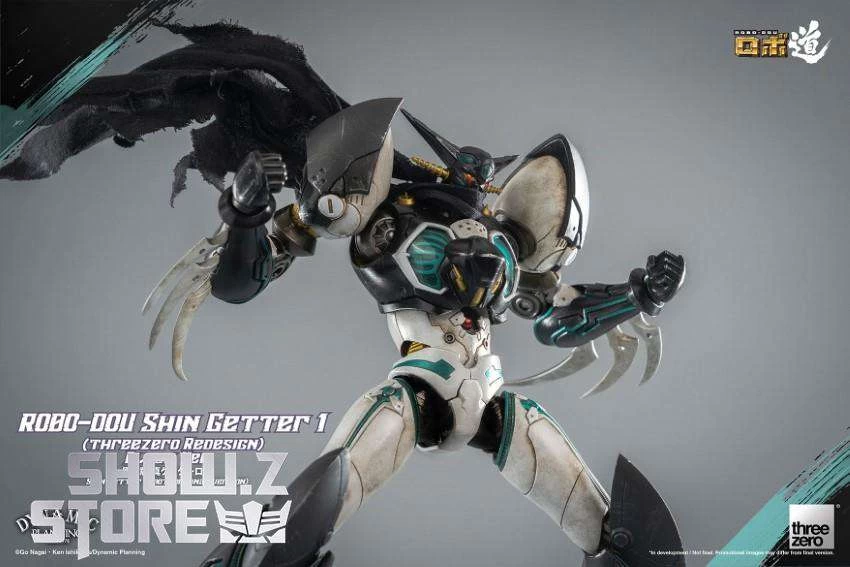 Threezero Shin Getter Robot Shin Getter 1 Black Version - Image 6