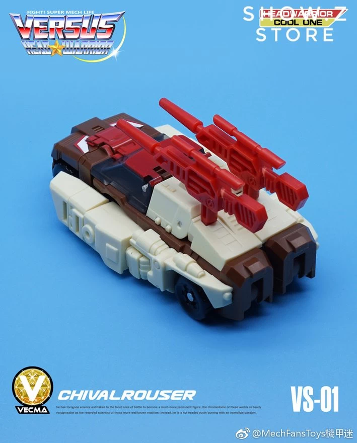 MechFansToys Vecma Toys VS-01 Chivalrouser G1 Chromedome - Image 3