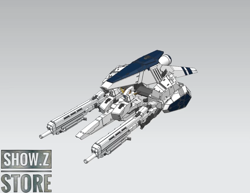 Effects Wings 1/144 FA-93HWS Nu Gundam Heavy Weapons System Type Model Kit - Image 17