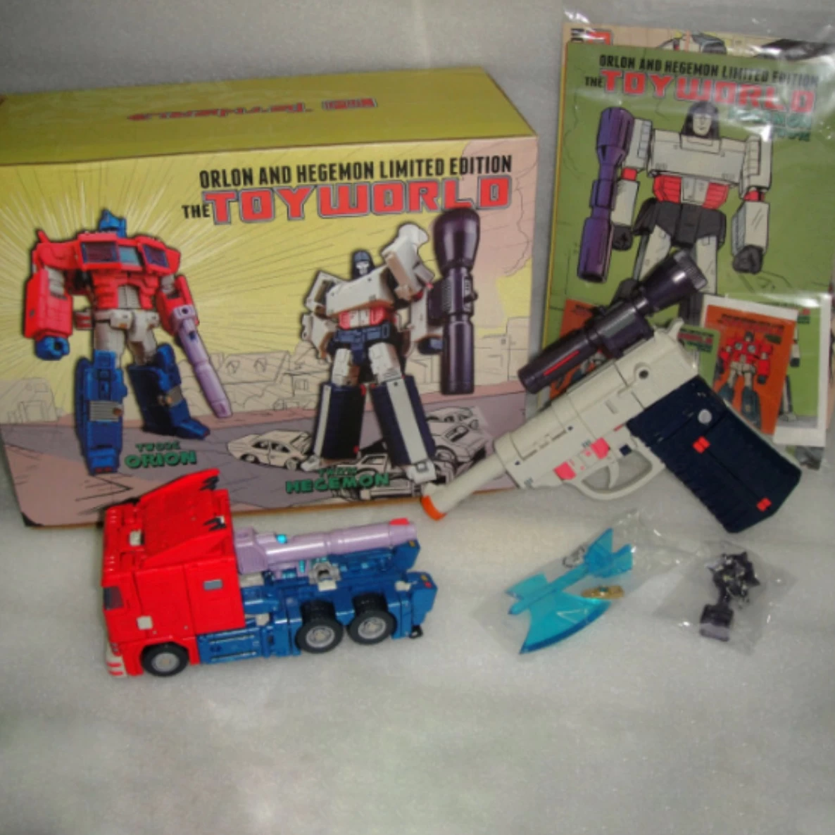 Toyworld TW-01C TW-02C Orion Optimus Prime + Hegemon Megatron Set Of 2 - Image 2