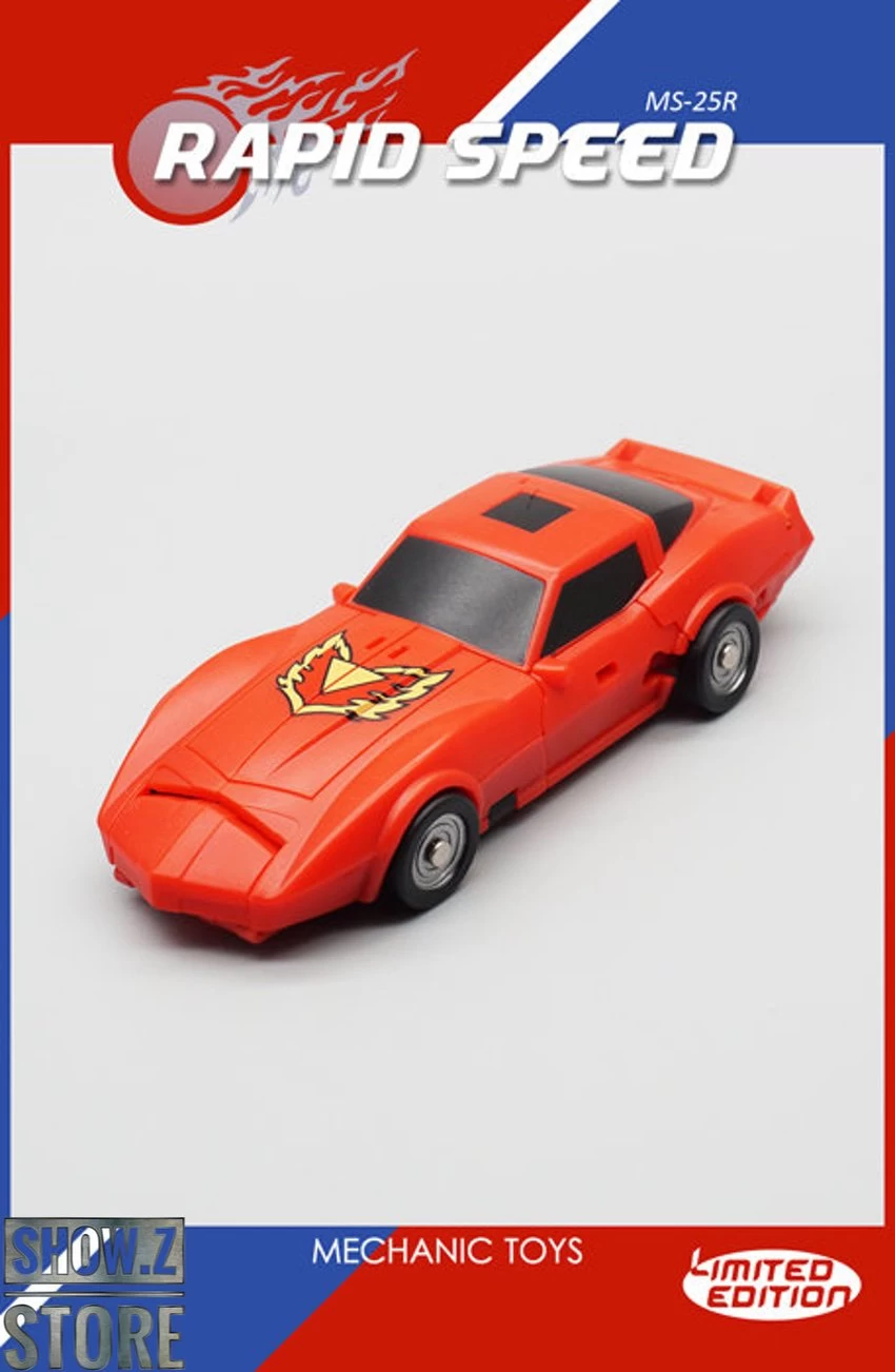 MechFansToys Mech Soul MS-25R Rapid Speed Road Rage Limited Edition - Image 7