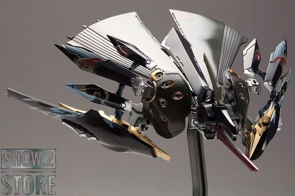 Kotobukiya Ikaruga 1/144 Hitekkai Ginkei Black Version Model Kit - Image 6