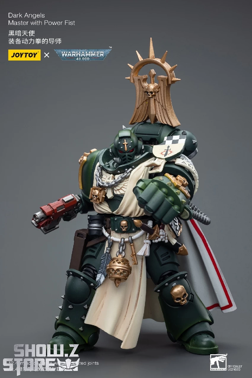 JoyToy Source 1/18 Warhammer 40K Dark Angels Master With Power Fist - Image 5