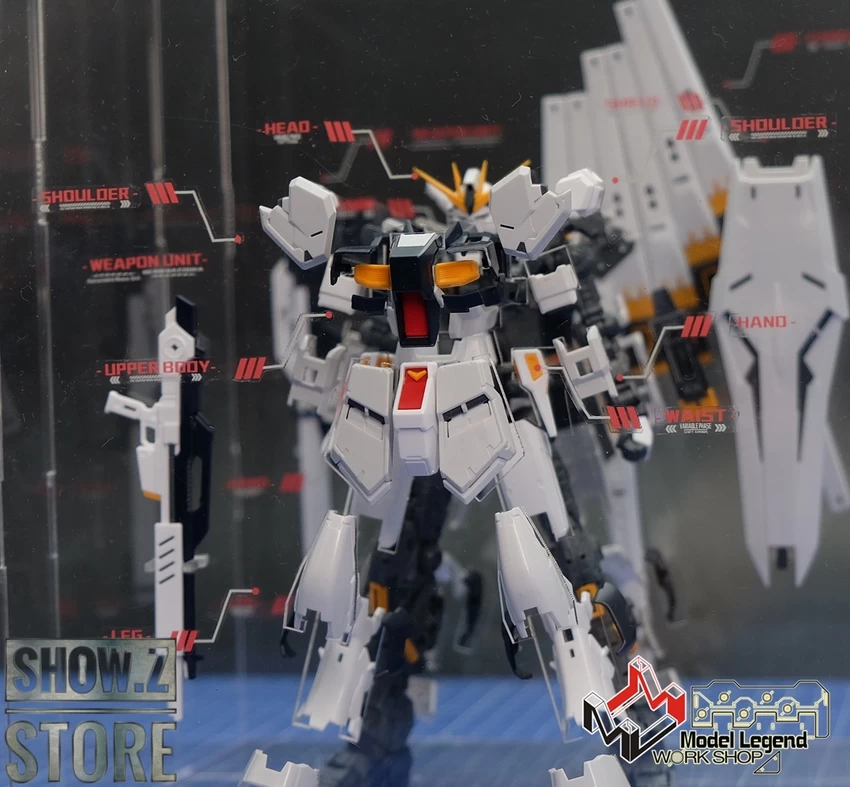 Model Legend 1/144 RX-93 ν Gundam Internal Structure Showcase Display - Image 11