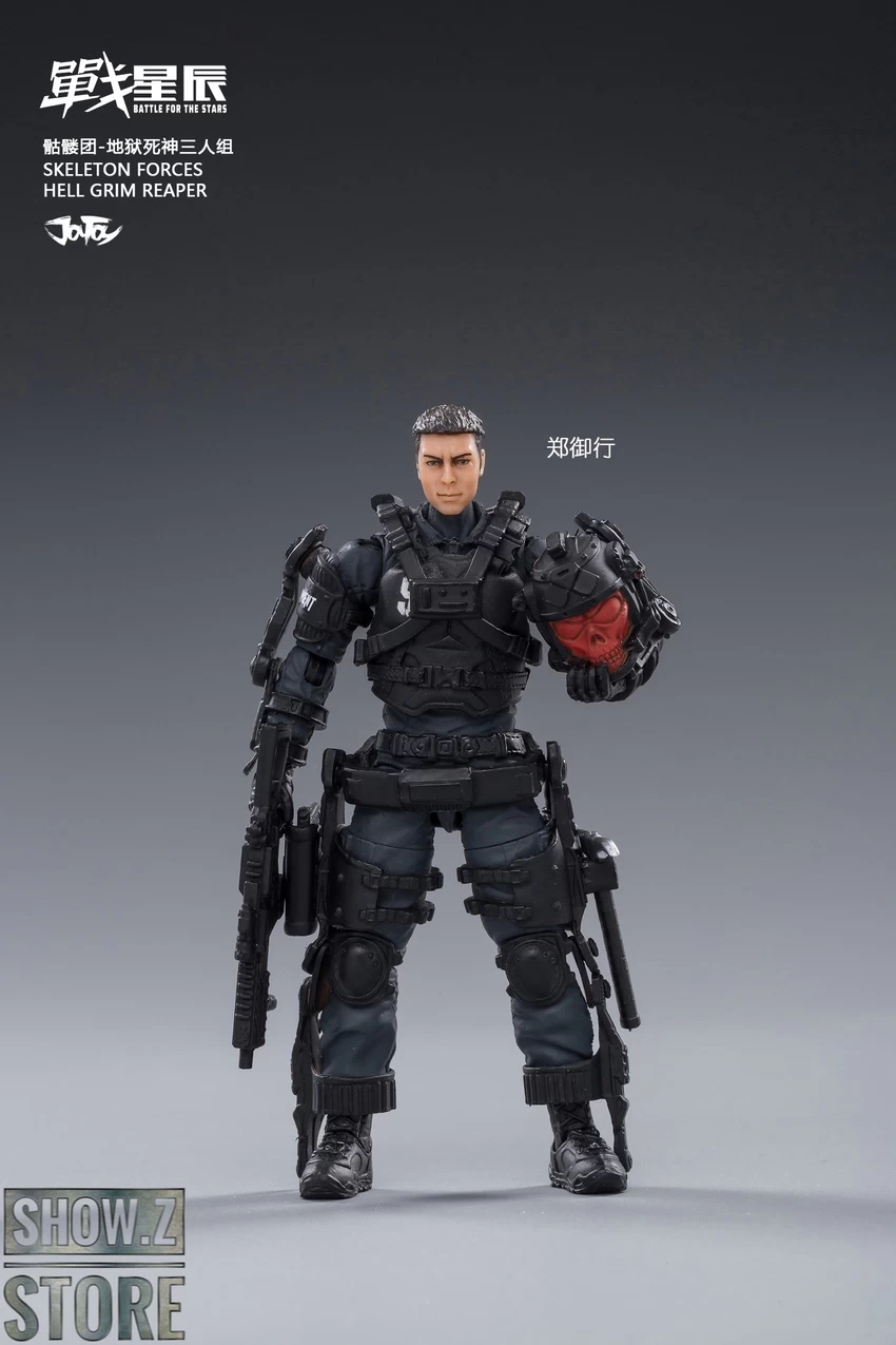 JoyToy Source 1/18 Hardcore Coldplay Skeleton Forces Hell Grim Reaper & Selena Set Of 4 - Image 19