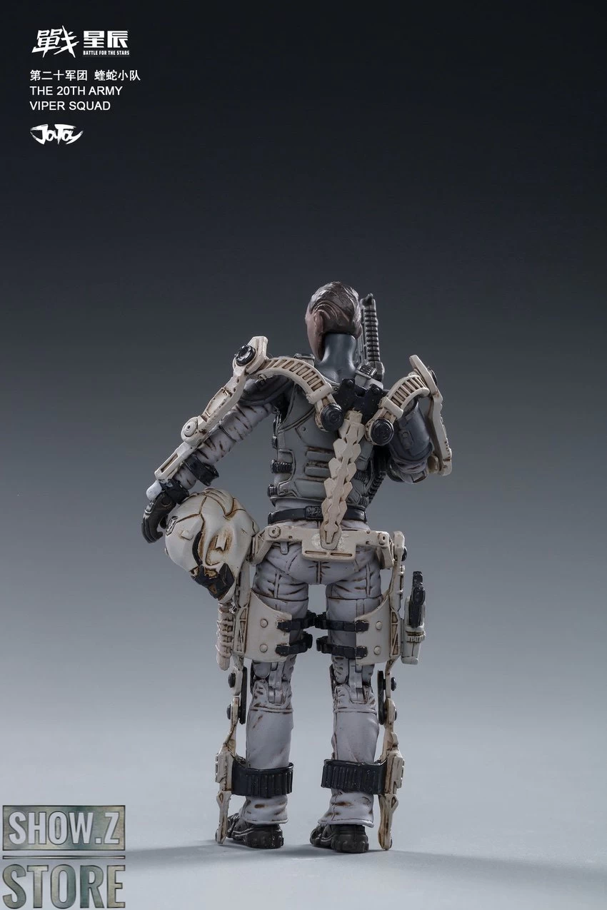 JoyToy Source 1/18 War Stars Free Truism 22nd Legion White Viper Squad & Betty Set Of 4 - Image 20