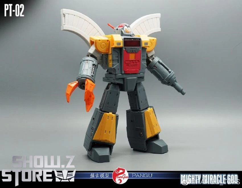 Pangu Toys PT-02 Mighty Miracle God Omega Supreme W/ LED - Image 9