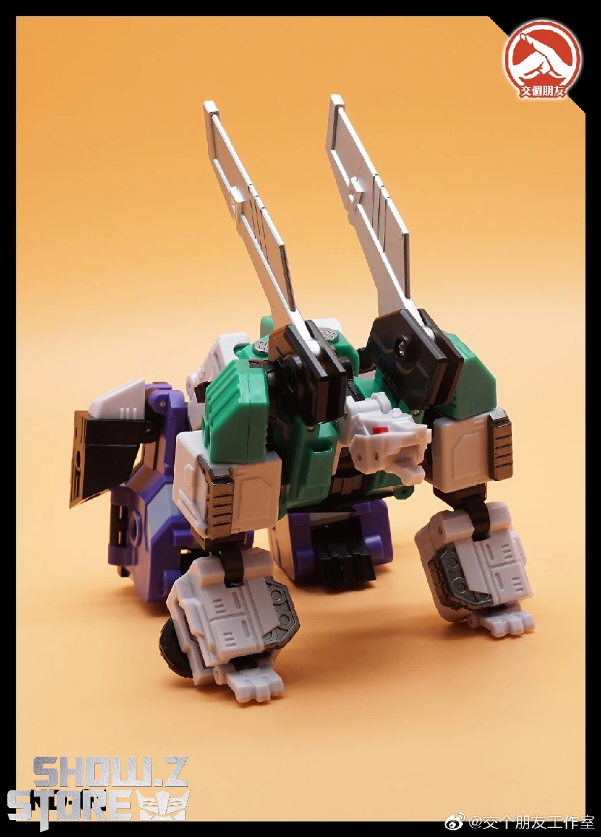 Make Friends Studio KD-01 Six-faced Mechanical Beast Sixshot - Image 14